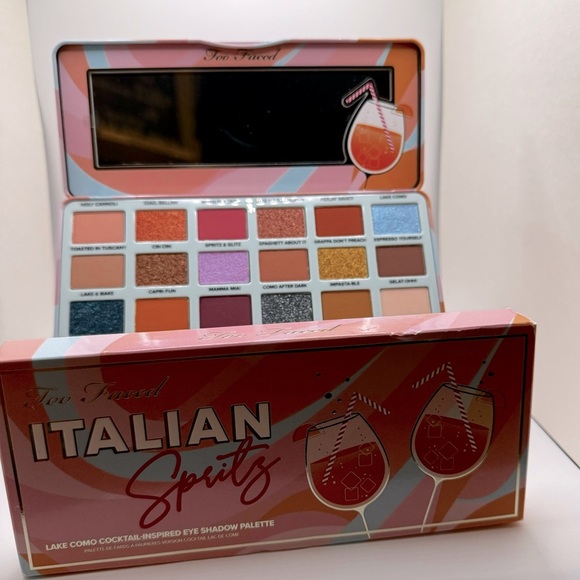 Too-Faced - Italian Spritz - Lake Como inspired eye shadow Palette - NWT - Picture 1 of 7